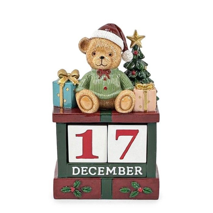 CALENDARIO AVVENTO ELDRED ORSETTO H.16,5